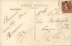 CPA Rennes Jardin des plantes Escalier monumental