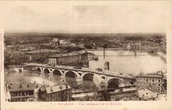 CPA Toulouse View on the Garonne