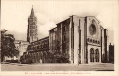 CPA Toulouse Basilica St Sernin View