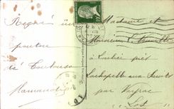 CPA Toulouse Train station Matabiau and the canal of the South