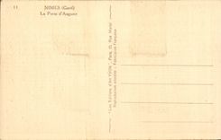 CPA Nimes la puerta de Auguste