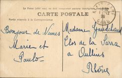 CPA Nimes el interior visto arena