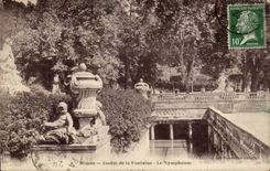 Jardin de CPA Nimes de la fuente Nympheum
