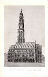 CPA Arras Le beffroi et l'hotel de ville