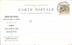 CPA Boulogne on Sea Entrance of the port