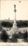 CPA Bordeaux Le monument of the Of Gironde ones