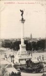 CPA Bordeaux Le monument of the Of Gironde ones