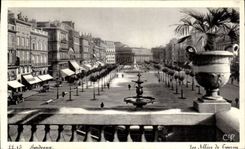 CPA Bordeaux alleys of Tourny