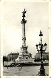 CPA Bordeaux Places Quincunxes Monument of the Of Gironde ones