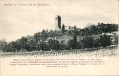 CPA Ruins of the strong castle of Montlhery