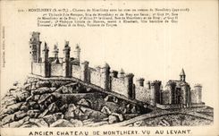 CPA Old castle of Montlhery