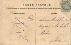 CPA Flumet the Lachat mount