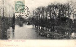 CPA Mans Edges of Huisne