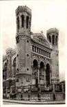 CPSM Lyon the basilica of Notre Dame de Fourviere Main entrance