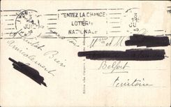 CPSM Lyon the slope of Fourviere