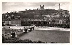 CPSM Lyon Saint Jean and Fourviere