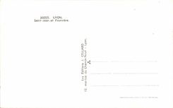 CPSM Lyon Saint Jean and Fourviere