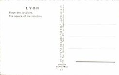 CPSM Lyon Places Jacobins