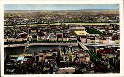 CPSM Lyon View Saint Jean Bellecour the Saone the Rhone