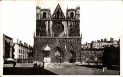 CPSM Lyon Cathedral Saint Jean