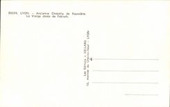 CPSM Lyon Notre Dame de Fourviere and old vault