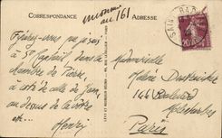 Leones de Raphael del santo de CPA de la tierra y del mar