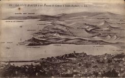 CPA Cote azure has flight bird of Cannes has St Raphael