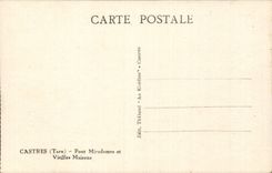 CPA Castres Bridge Miredameset old women houses