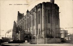 CPA Albi el apse de la catedral