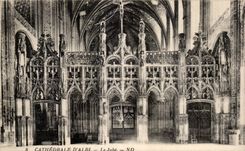 CPA Albi la catedral el jube