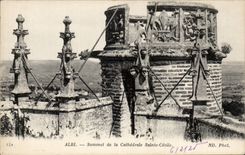 Cumbre de CPA Albi de la catedral Sainte Cecile