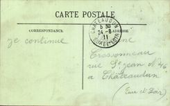 CPA Angulema la catedral