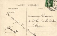 CPA Nancy La fontaine de Neptune par Guibal et grille de Jean Lamour 