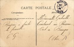 Puerta vieja de CPA Toul del convento de los cordeliers