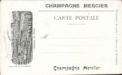 CPA Epernay Un coin des promenades publiques Chateau de Pekin 