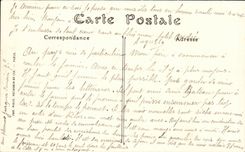 CPA Trawl-nets on the Marne Public garden of the cathedral Gloria Victis