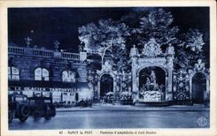 CPA Nancy Fontaine d Amphitrite et cafe Glacier