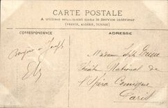 CPA Reims Statue of Jeanne arc