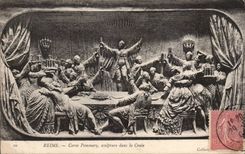 CPA Reims Undermines Pommery sculpture in chalk