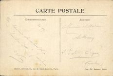 CPA Iron door the vault of the virgin