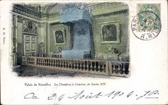 CPA Versailles Palais the room has to sleep of Louis XIV