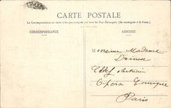 CPA Versailles Palate of large Trianon Room of Napoleon 1st