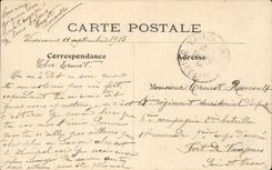 CPA Paris and its Fontainebleau surroundings corner of the forest Bicycle