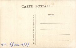 CPA Vincennes the keep and the vault of the fort