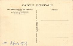 CPA Wood of Vincennes Lake Daumesnil