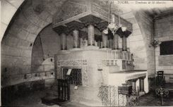 CPA Tours Tombeau de St Martin 