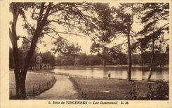 CPA Wood of Vincennes Lake Daumesnil