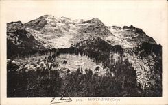 CPA Monte d or Corse Corsica