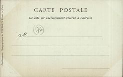 CPA Rouen Below of the vault of the large clock