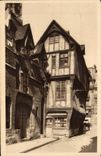 CPA Rouen Vieilles maisons rue Saint Romain 